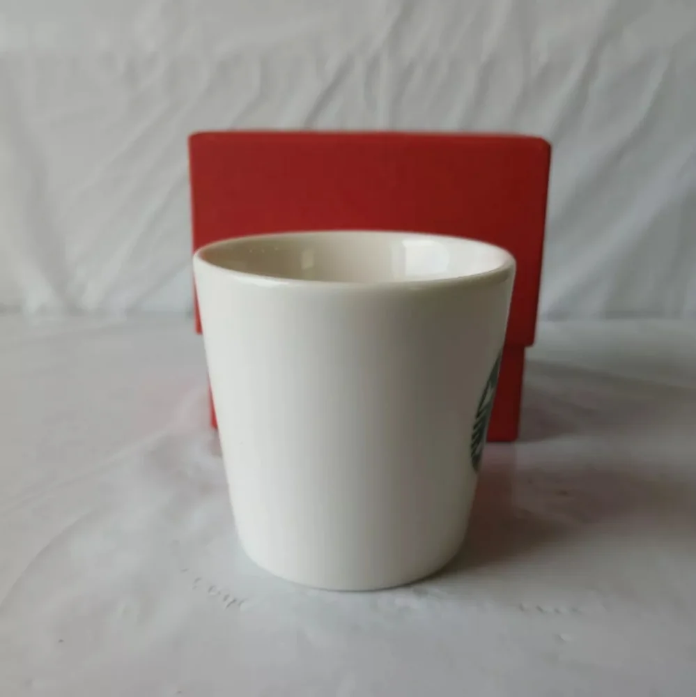 Starbucks Boxed Demi Cup - White with Logo, 3 Fl Oz  in Original Box 2015